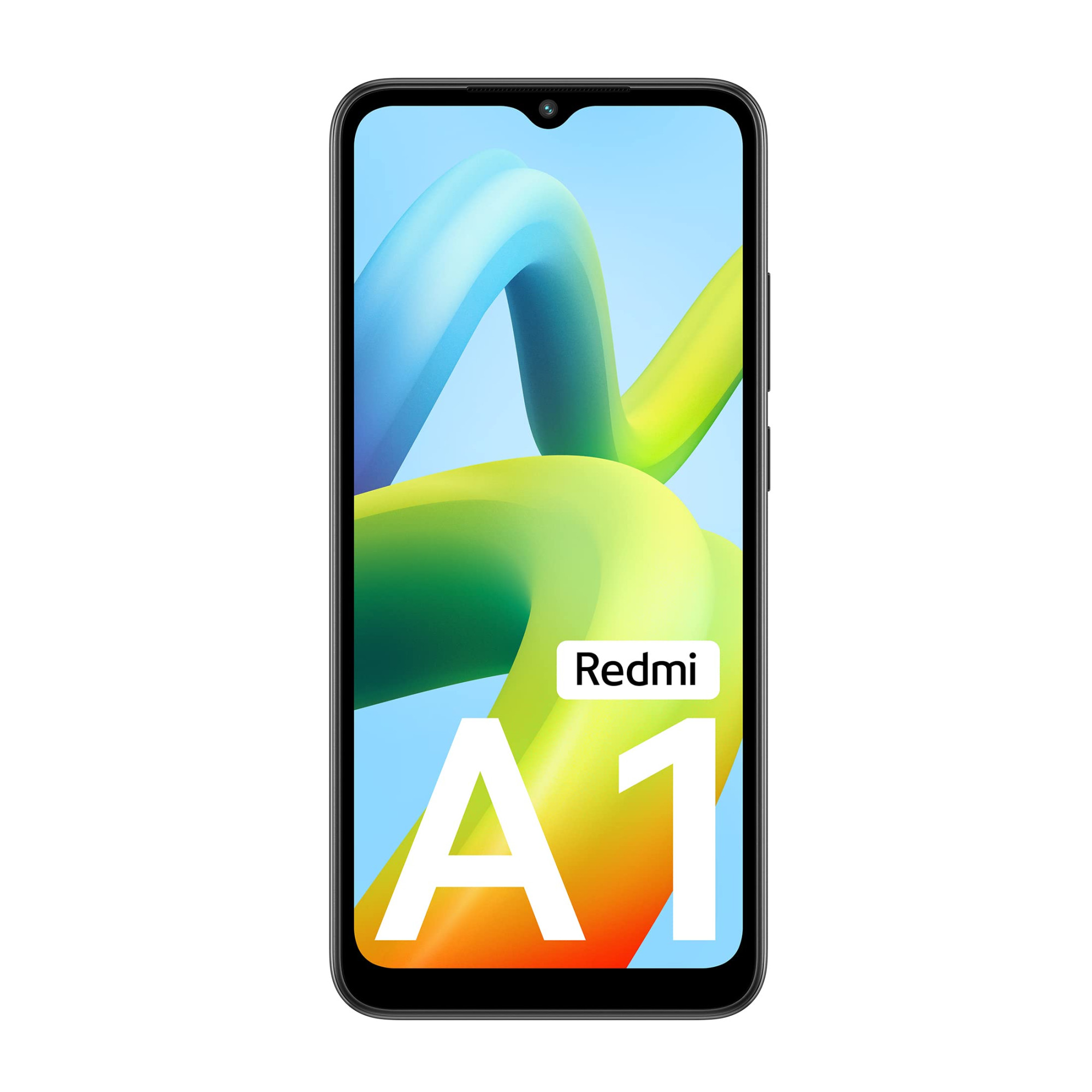 Redmi A1 Black 2GB RAM 32GB Storage  Segment Best AI Dual Cam  5000mAh Battery  Leather Texture Design  Android 12