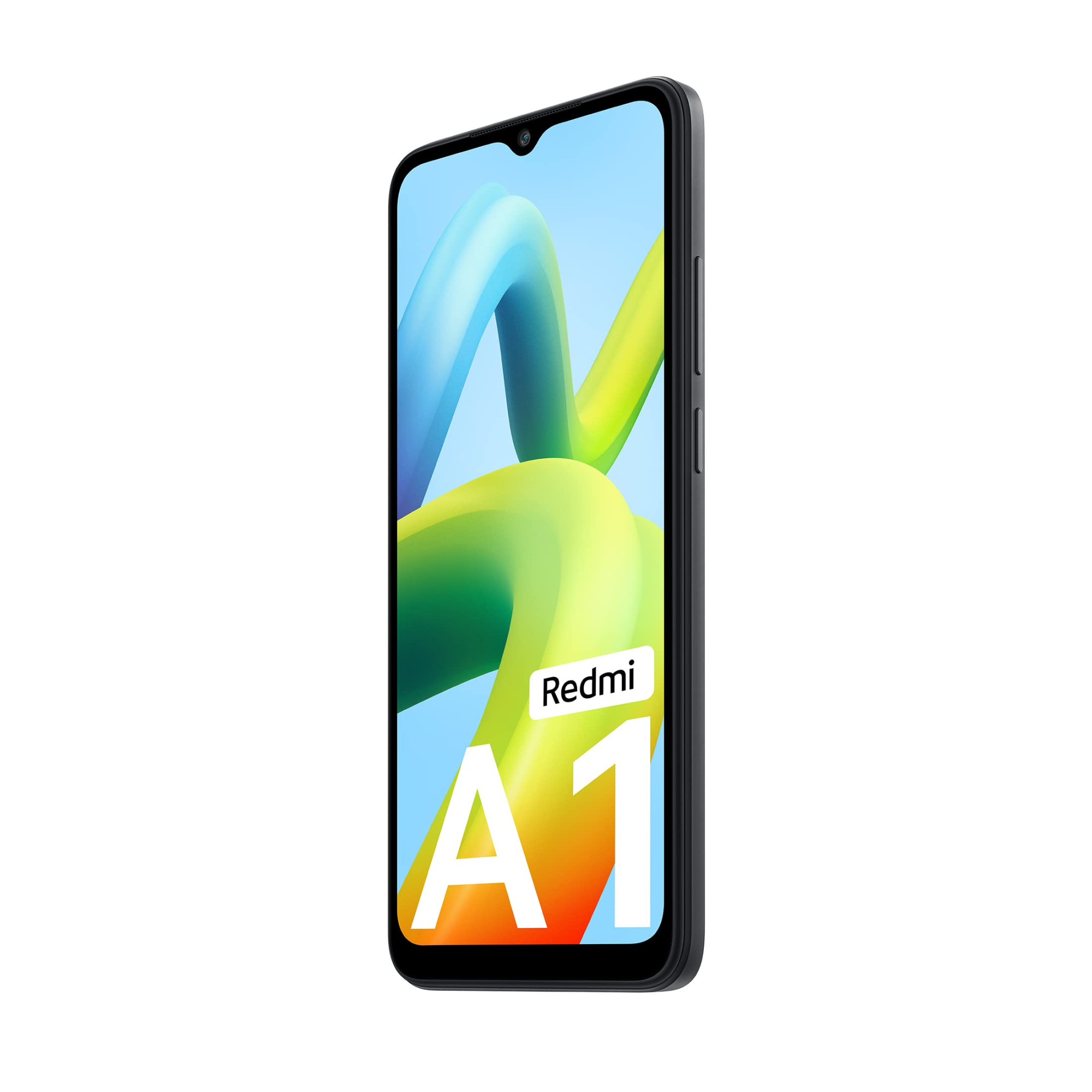 Redmi A1 Black 2GB RAM 32GB Storage  Segment Best AI Dual Cam  5000mAh Battery  Leather Texture Design  Android 12