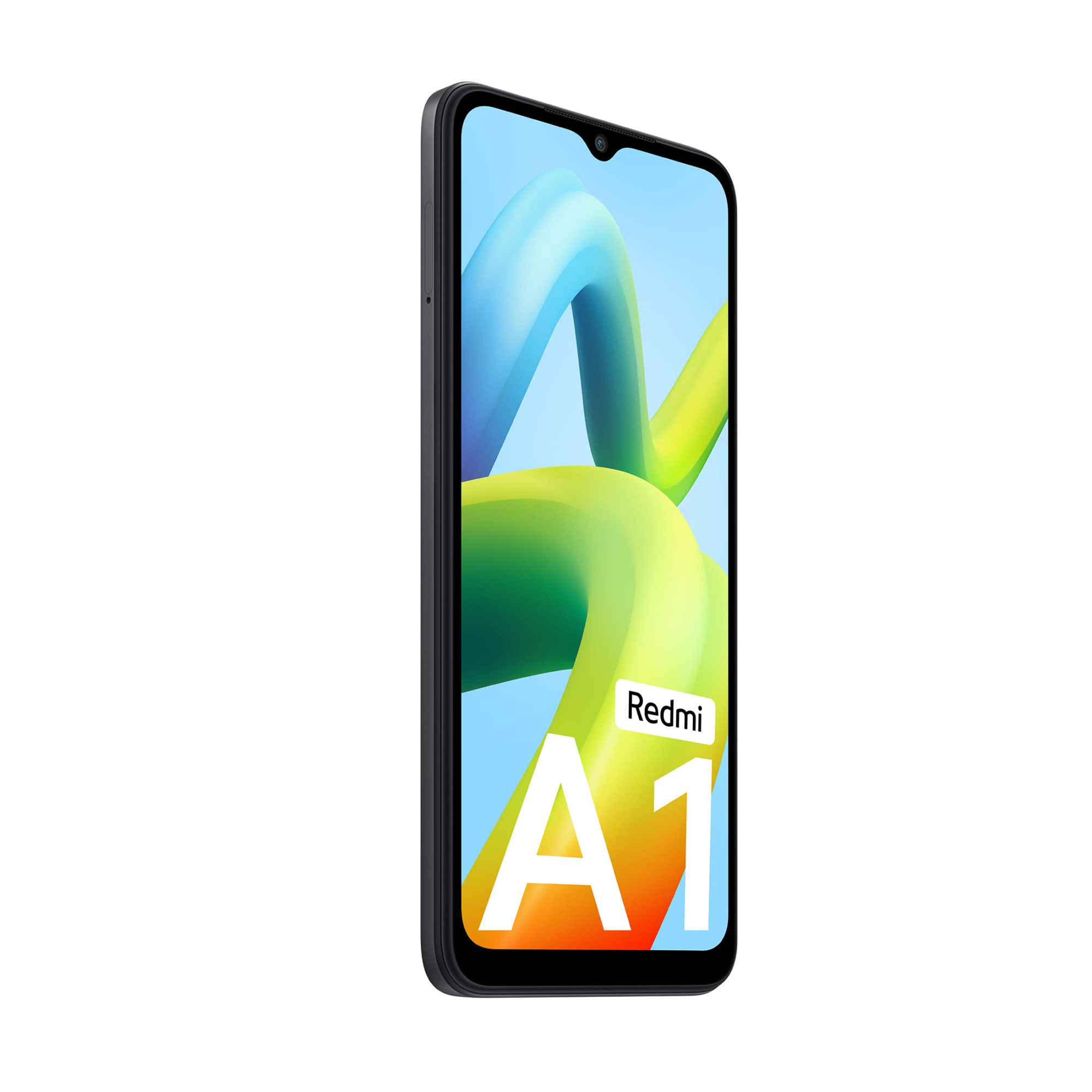 Redmi A1 Black 2GB RAM 32GB Storage  Segment Best AI Dual Cam  5000mAh Battery  Leather Texture Design  Android 12
