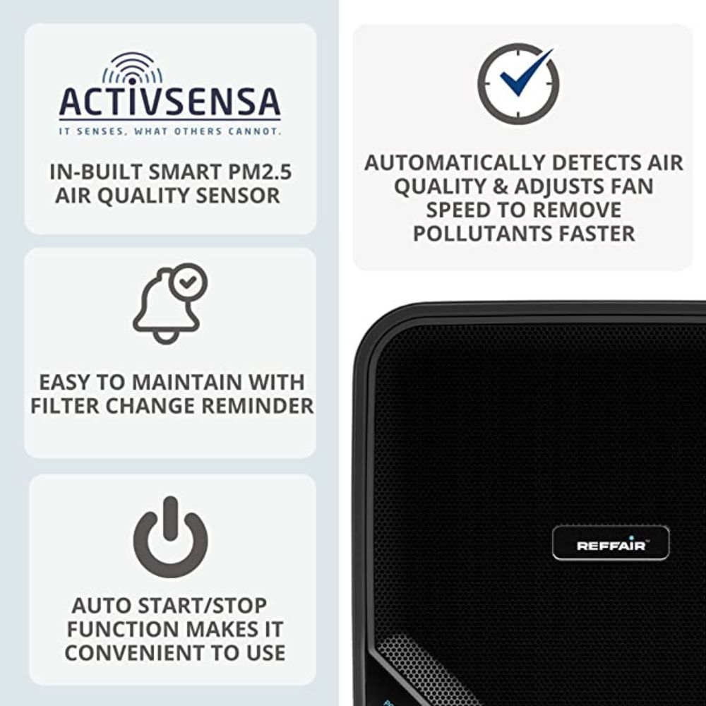 Reffair QX50 Plus Car Air Purifier Also suitable for large vehicles