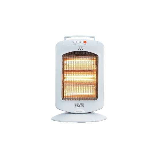 RR Calid Halogen Room Heater 1200 W With 180-degree Oscillation, Easy to Use Handle, Tip-Over Protection & Noiseless Operation, Heater for Home Office Indoor (ISI Approved) With 2 Year Warranty