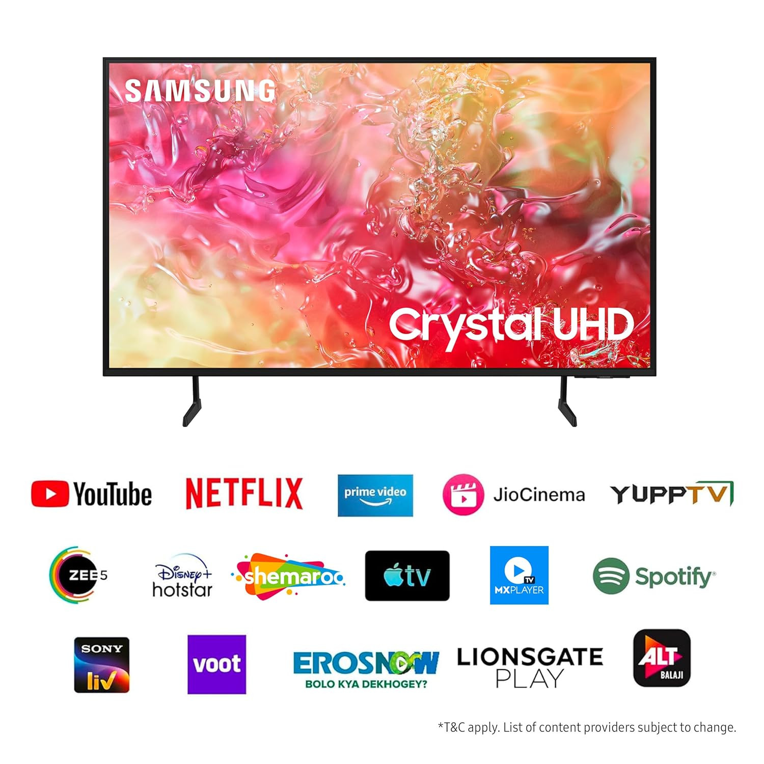 Samsung 138 cm 55 inches 4K Ultra HD Smart LED TV UA55DU7700KLXL Black