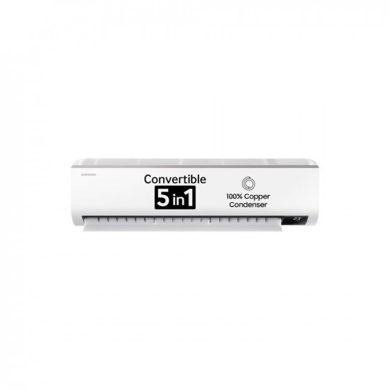 Samsung 15 Ton 5 Star 5-in-1 Convertible Cooling 2023 Model AR18CYNZABE Free Installation Worth Rs 1500 Stabilizer Free Operation Inverter Split AC