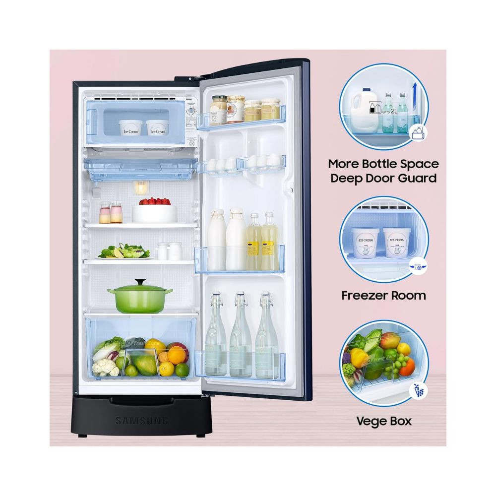 Samsung 183 L 5 Star Digital Inverter Direct-Cool Single Door Refrigerator
