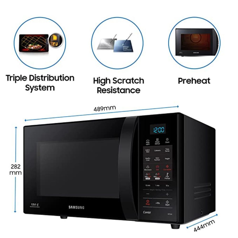 Samsung 21 L Convection Microwave Oven CE73JD-B1XTL Black