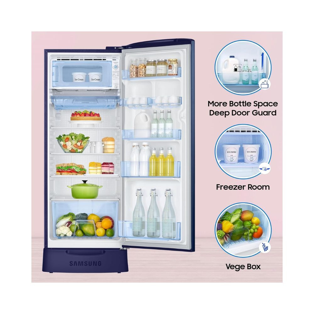 Samsung 223 L 3 Star Digital Inverter Direct-Cool Single Door Refrigerator