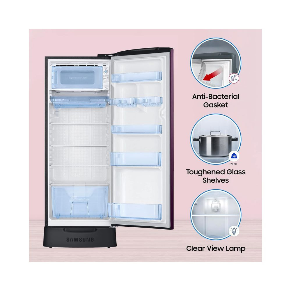 Samsung 223 L 3 Star Digital Inverter Direct-Cool Single Door Refrigerator