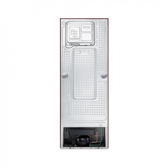 Samsung 253L 2 Star Inverter Frost Free Double Door Refrigerator (?RT28T3922R8/HL, ?Convertible, Saffron Red, 2022 Model)