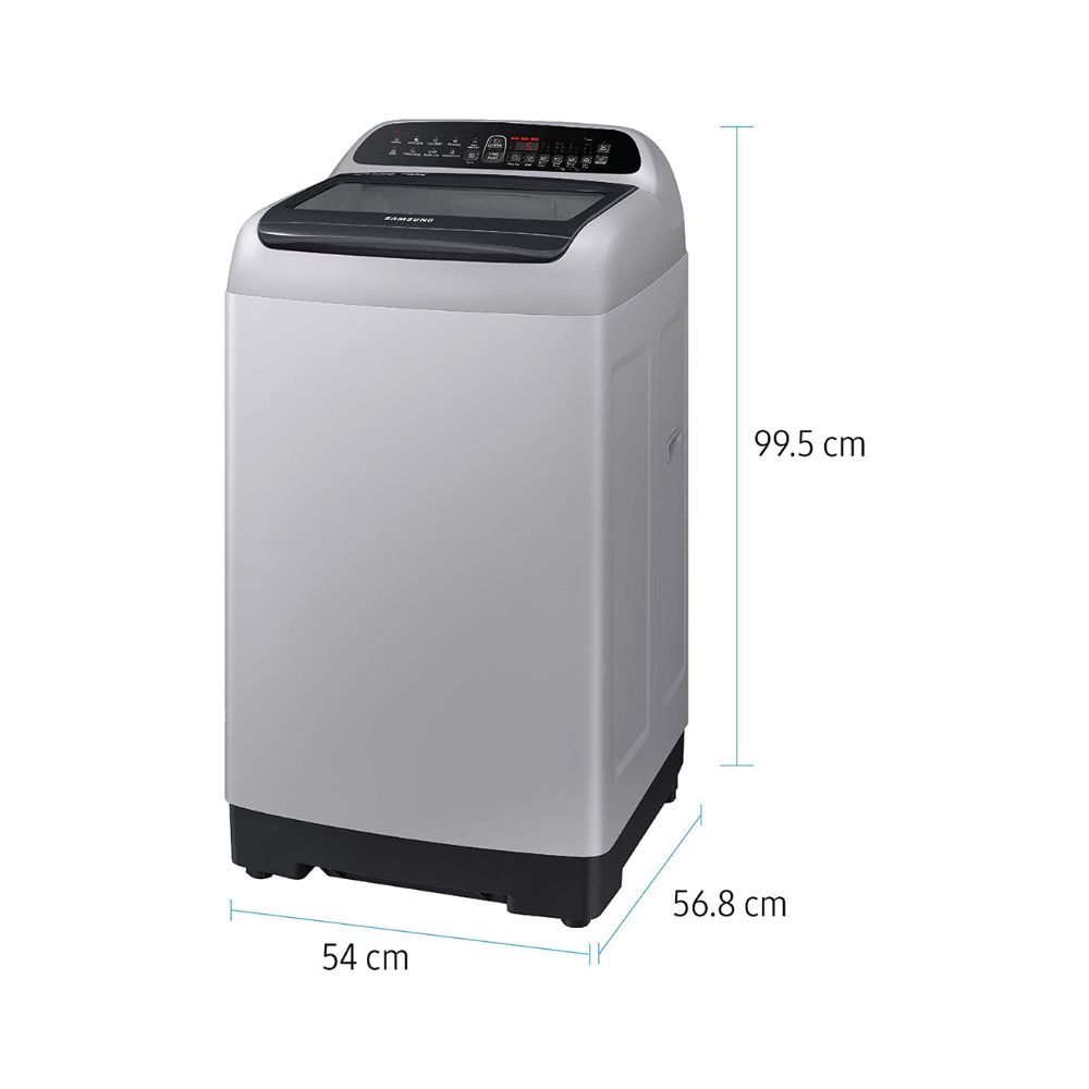 Samsung 6.5 Kg Inverter 5 star Fully-Automatic Top Loading Washing Machine (WA65T4262VS/TL,Imperial Silver)