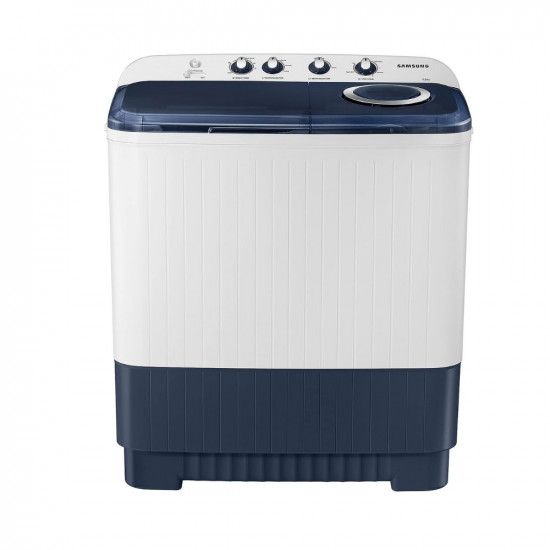 Samsung 95 kg 5 Star Hexa Storm Pulsator Semi-Automatic Top Load Washing Machine WT95A4200LLTL Air Turbo Drying LIGHT GRAY