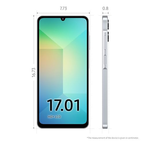 Samsung Galaxy A06 5G Gray 4GB RAM 64GB Storage True 5G with 12 5G Bands  50MP Dual Camera  4 Gen Updates  IP54  Voice Focus