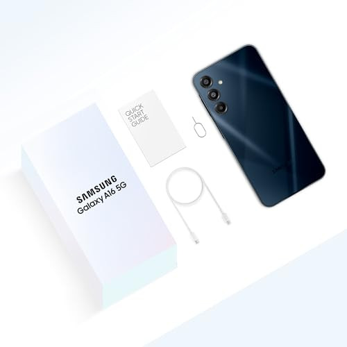 Samsung Galaxy A16 5G Blue Black 6GB RAM 128GB Storage  Super AMOLED  50MP Triple Camera with Ultra Wide Lens  6 OS  6 Years Security Updates  IP54  Tap  Pay  5000mAh