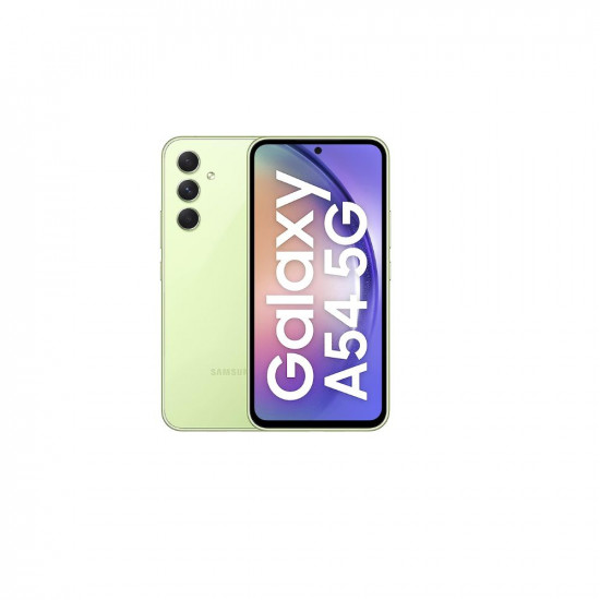 Samsung Galaxy A54 5G (Awesome Lime, 8GB, 128GB Storage) | 50 MP No Shake Cam (OIS) | IP67 | Gorilla Glass 5 | Voice Focus | Travel Adapter to be Purchased Separately