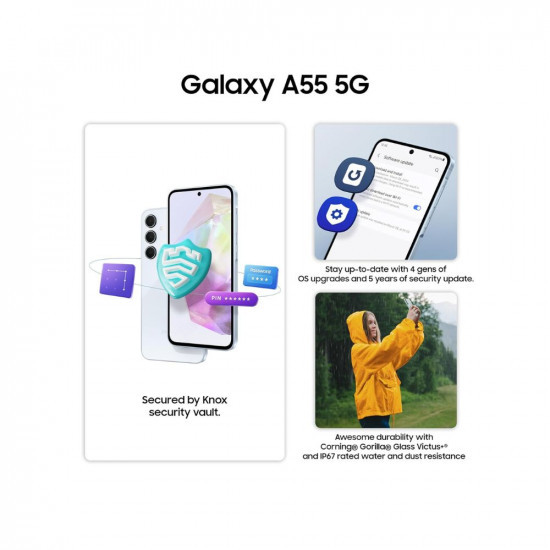 Samsung Galaxy A55 5G Awesome Navy 8GB RAM 256GB Storage