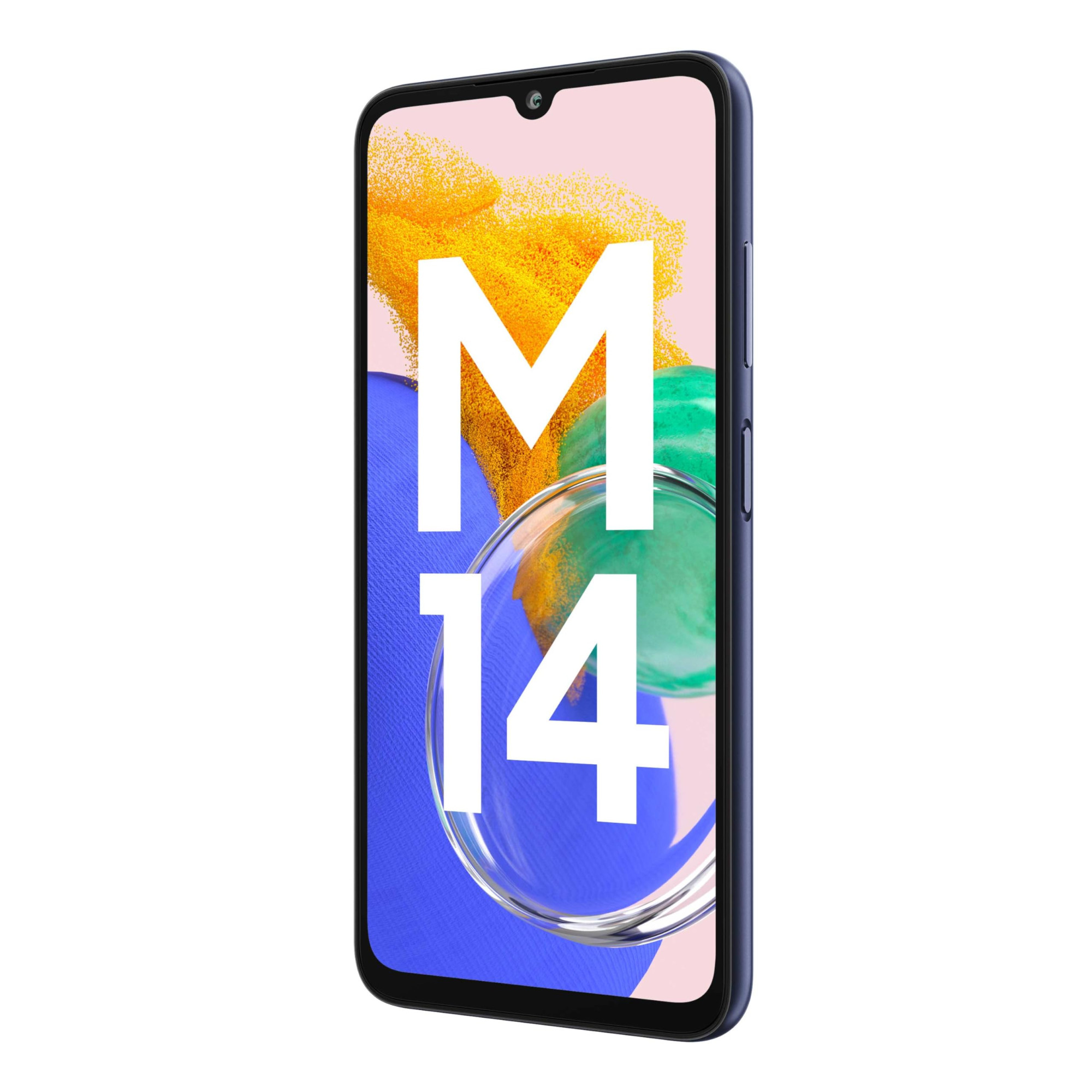 Samsung Galaxy M14 4G Sapphire Blue4GB64GB  50MP Triple Cam  5000mAh Battery  Snapdragon 680 Processor  2 Gen OS Upgrade  4 Year Security Update  8GB RAM with RAM Plus  Without Charger