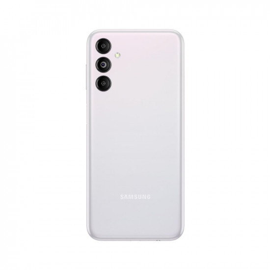 Samsung Galaxy M14 5G (ICY Silver,6GB,128GB)|50MP Triple Cam|Segment's Only 6000 mAh 5G SP|5nm Processor|2 Gen. OS Upgrade & 4 Year Security Update|12GB RAM with RAM Plus|Android 13|Without Charger