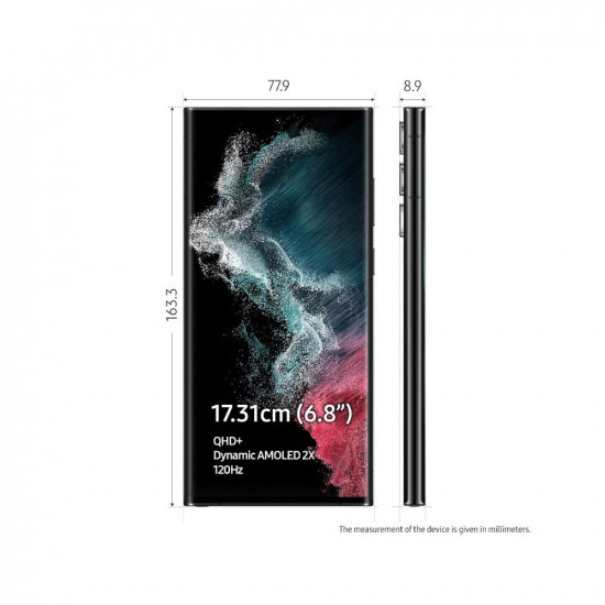 Samsung Galaxy S22 Ultra 5G (Phantom Black, 12GB, 512GB Storage) with No Cost EMI/Additional Exchange Offers