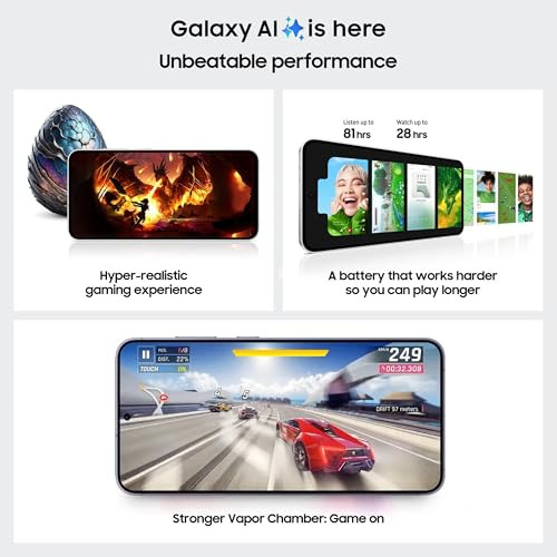 Samsung Galaxy S24 FE 5G AI Smartphone Blue 8GB RAM 128GB Storage
