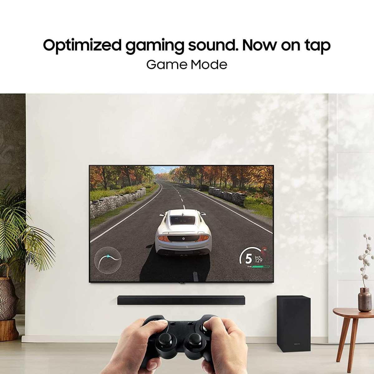 Samsung Soundbar HW-C45EXL 21 Channel 300W Dolby Digital 3 Speakers Wireless Subwoofer Bluetooth Enabled and DTS Virtual X Experience Sound Black