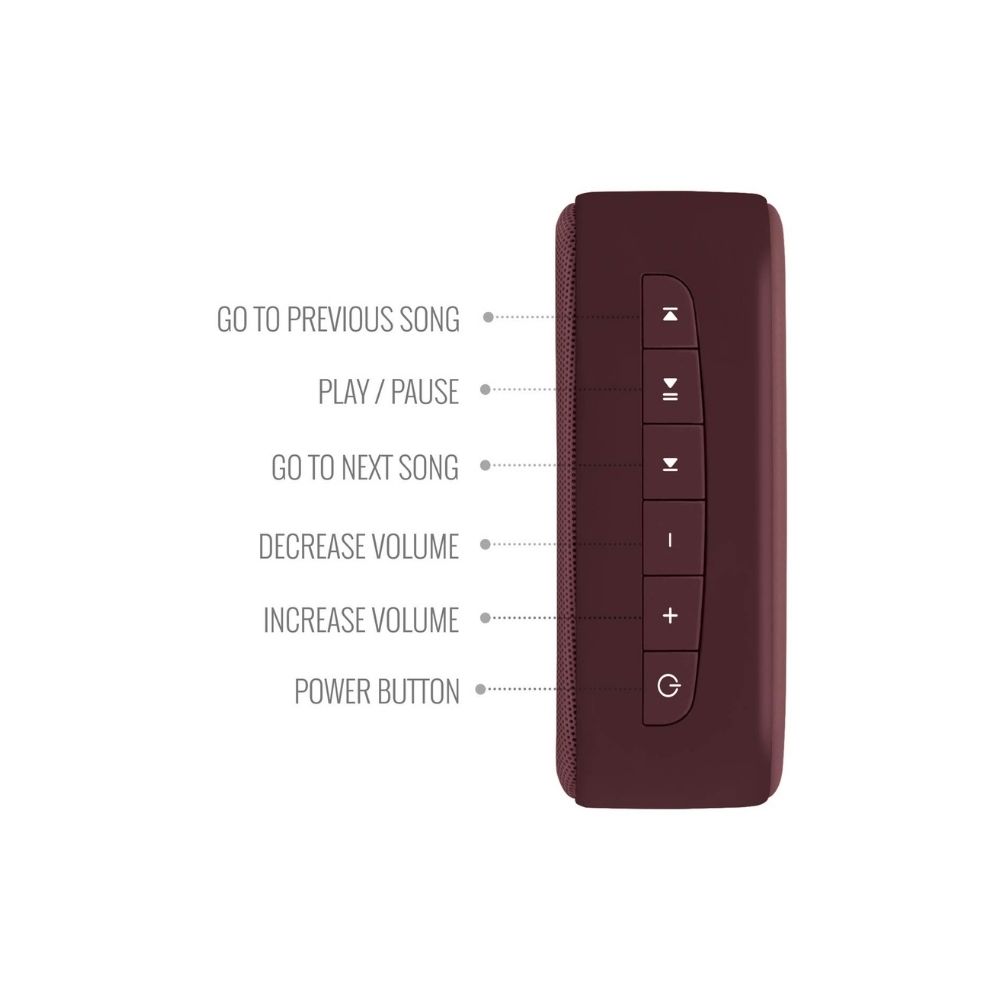 Saregama Carvaan Mini Hindi 20 - Bluetooth Speaker Terracotta Brown