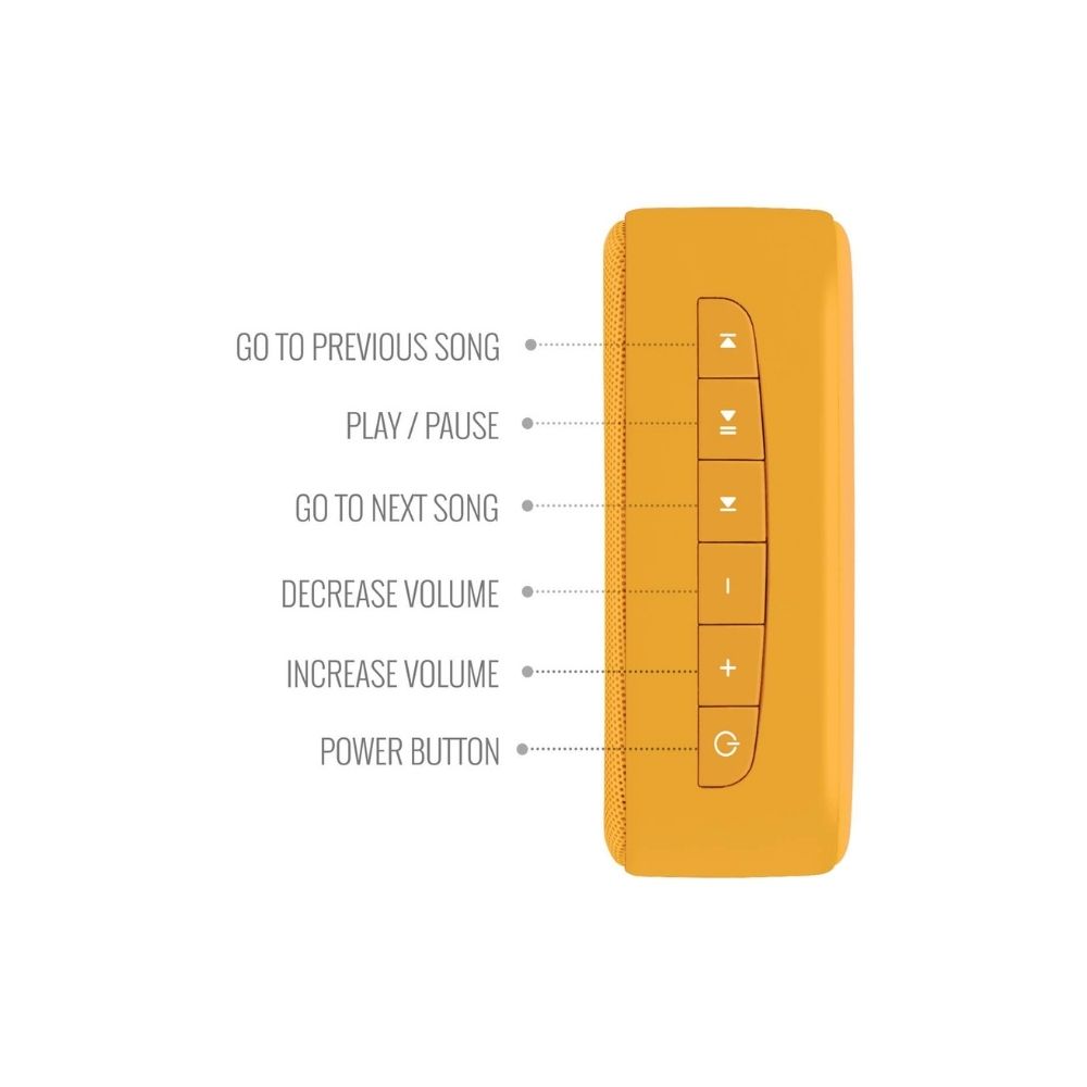 Saregama Carvaan Mini Hindi 20 - Music Player with BluetoothFMAMAUX Saffron Orange