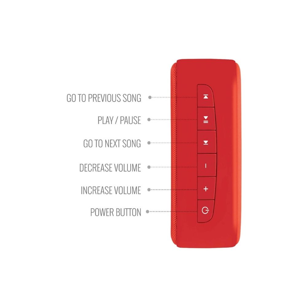 Saregama Carvaan Mini Hindi 20- Music Player with BluetoothFMAMAUX Sunset Red