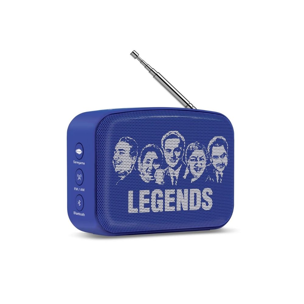 Saregama Carvaan Mini Hindi 20 BluetoothFMAMAUX Regal Blue