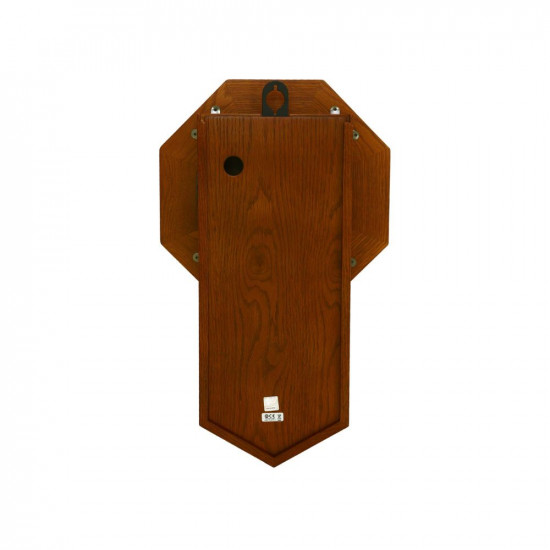 SEIKO Wooden case Pendulum Clock (QXH102BN, Brown, 54 cm x 33 cm x 9.5 cm)