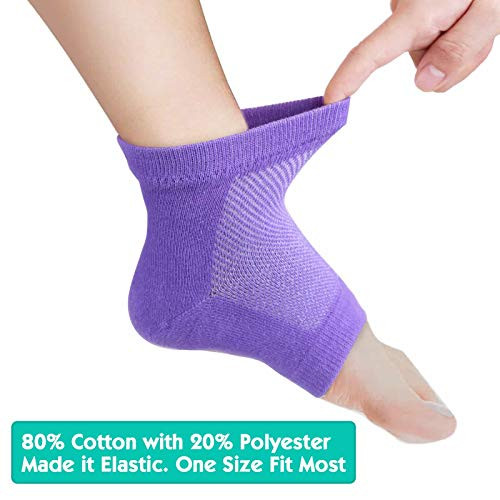 Cracked Heel Socks Toeless Spa Sock For Foot Care Moisture Socks Heel  Protectors For Women Dry Feet Moisturizing Spa Socks For - AliExpress