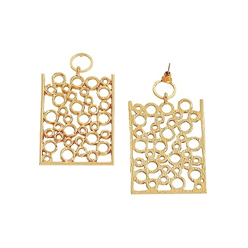 Tops Gold Earrings For Ladies at Rs 18000/pair in Jaipur | ID: 2852107702897