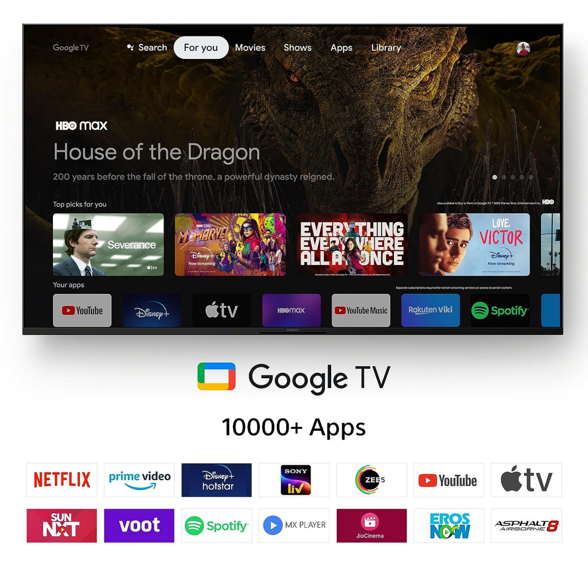 Sony Bravia 139 cm 55 inches 4K Ultra HD Smart LED Google TV KD-55X82L Black