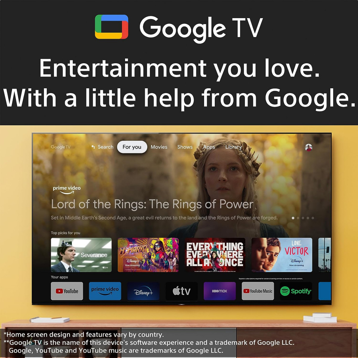 Sony Bravia 139 cm 55 inches 4K Ultra HD Smart LED Google TV KD-55X82L Black
