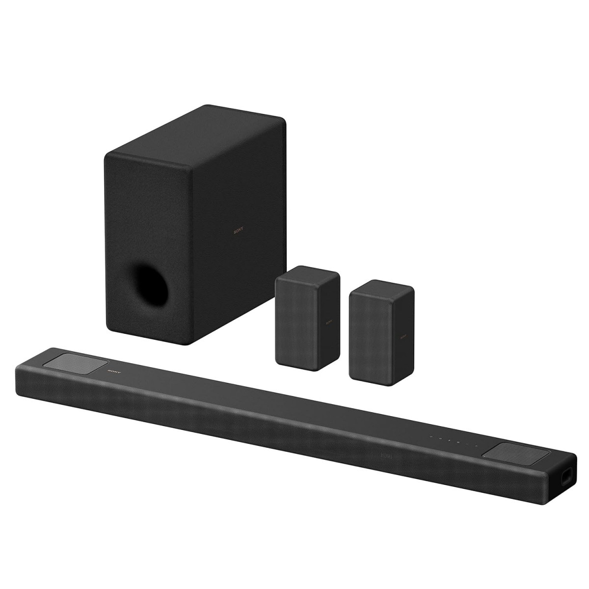 Sony HT-A5000 A Series Premium Soundbar 712Ch 8K4K 360 SSM Home Theatre System with wireless subwoofer SA-SW3Rear speaker SA-RS3SDolby AtmosHi Res360RABTHDMI eArcOpticalAlexaSpotifyBlack
