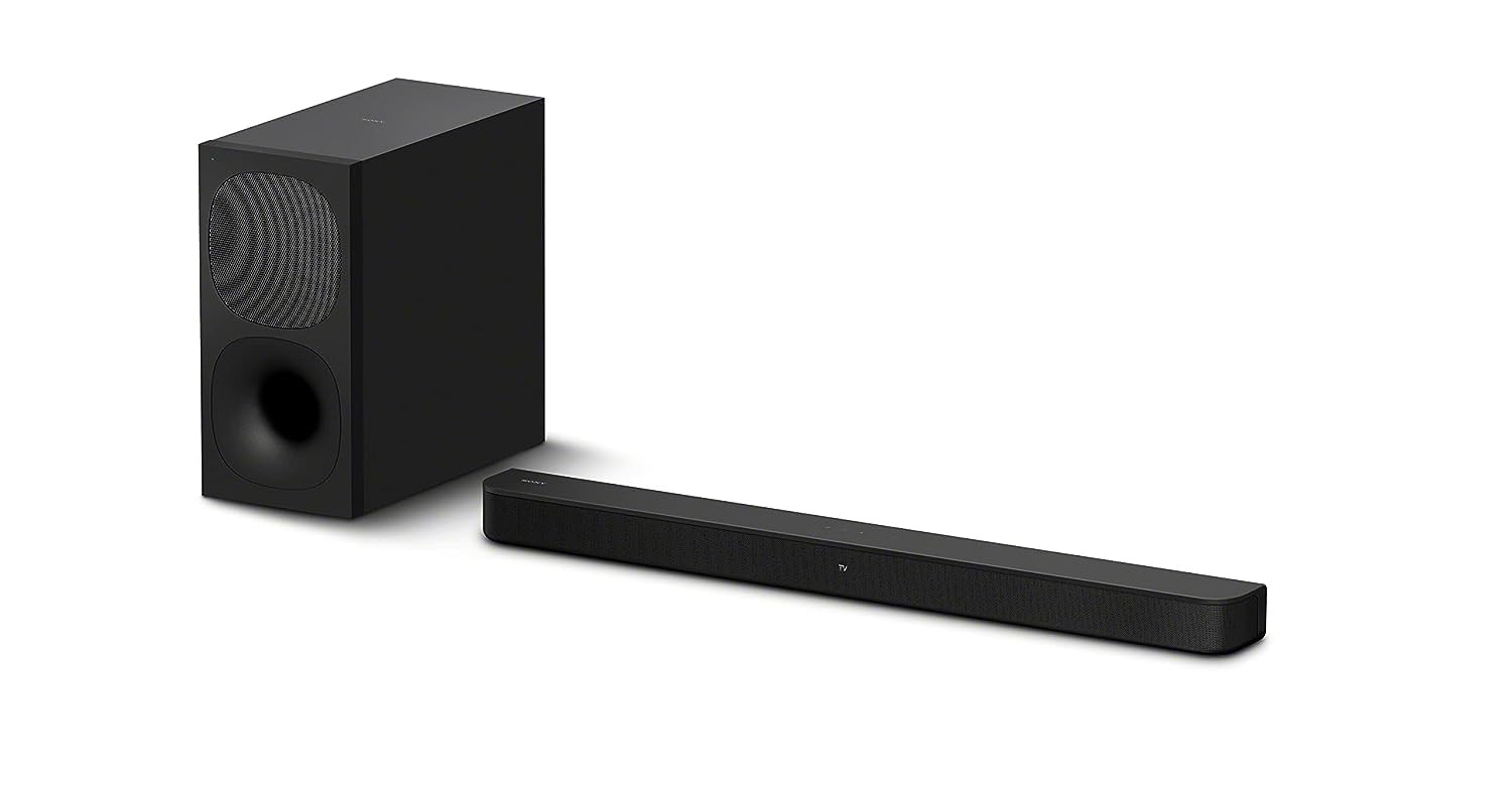 Sony HT-S400 21ch soundbar with Powerful Wireless subwoofer S-Force PRO Front Surround Sound and Dolby Digital 330W Wireless Connectivity Bluetooth