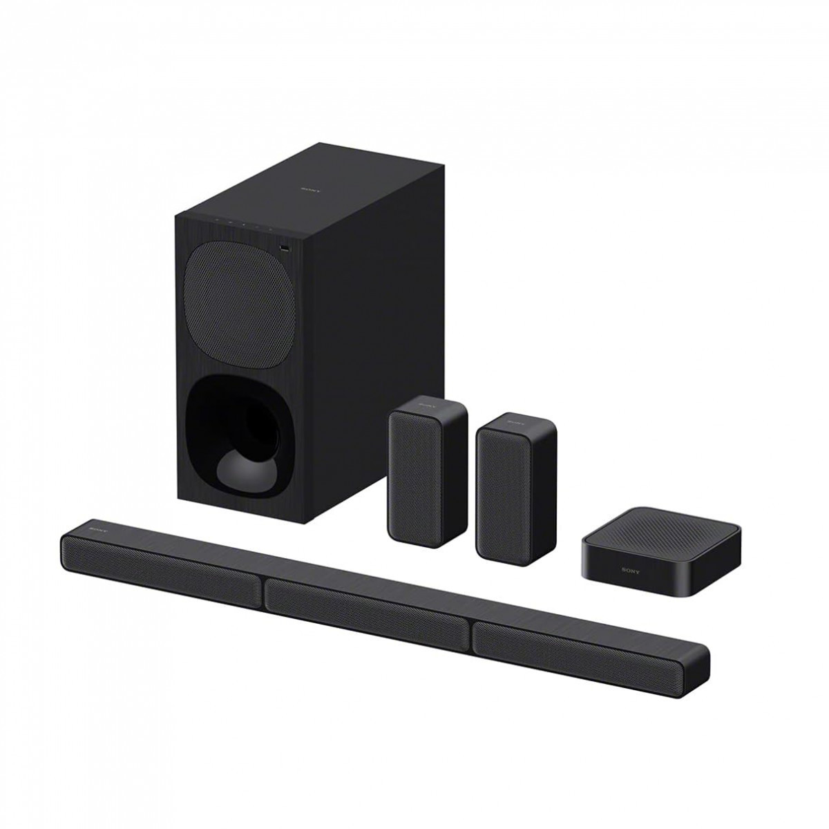 Sony HT-S40R Real 51ch Dolby Audio Soundbar for TV with Subwoofer  Wireless Rear Speakers 51ch Home Theatre System 600W Bluetooth  USB Connectivity HDMI  Optical Connectivity Sound Mode