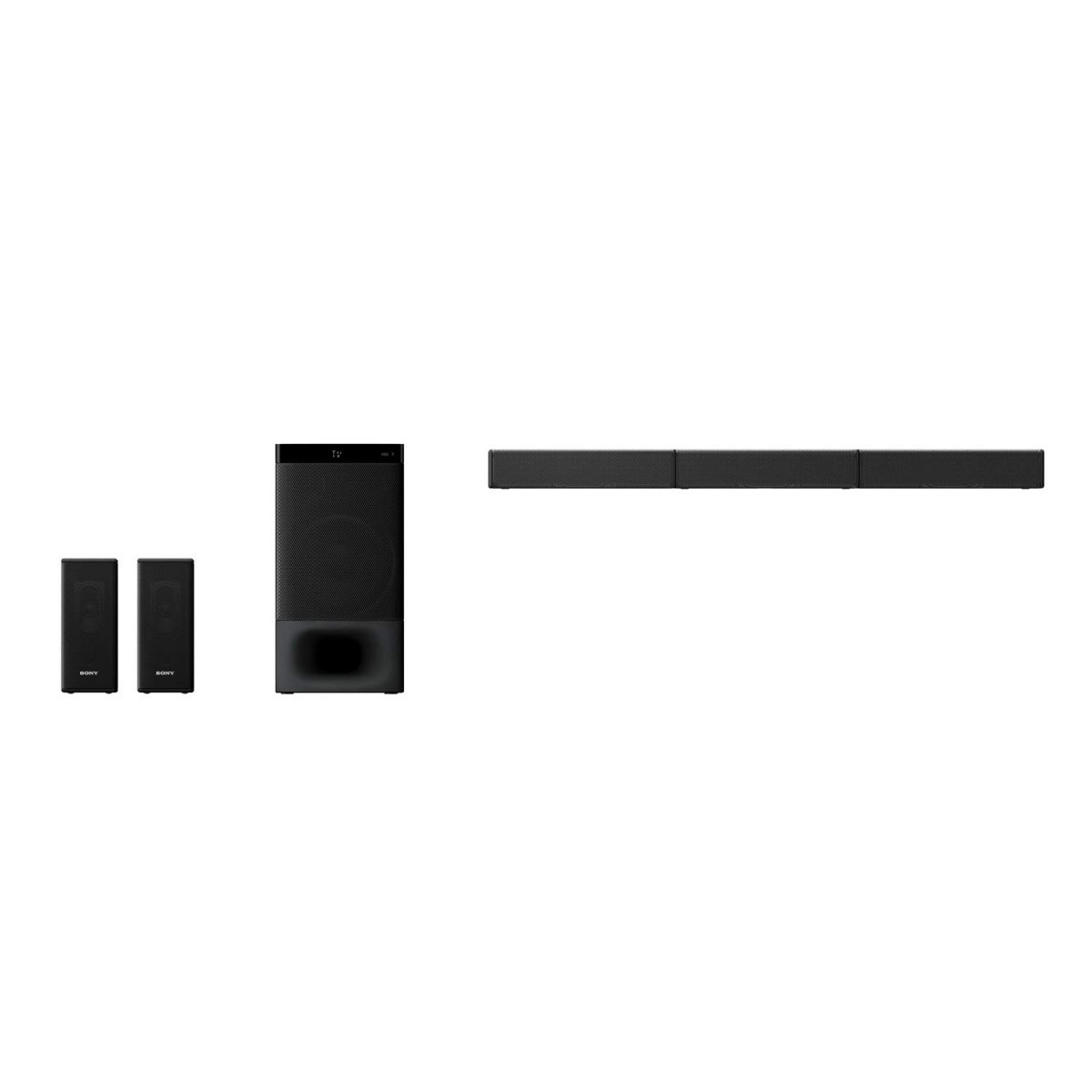 Sony HT-S500RF Real 51ch Dolby Audio Soundbar for TV with Rear Speakers  Subwoofer 51ch Home Theatre System1000W Bluetooth ConnectivityHDMI  Optical Connectitvity USB Playback