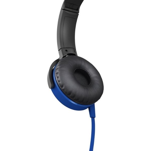 Sony MDR-XB450AP Wired Extra Bass On-Ear Headphones 3.5mm Jack, Headset(Blue)