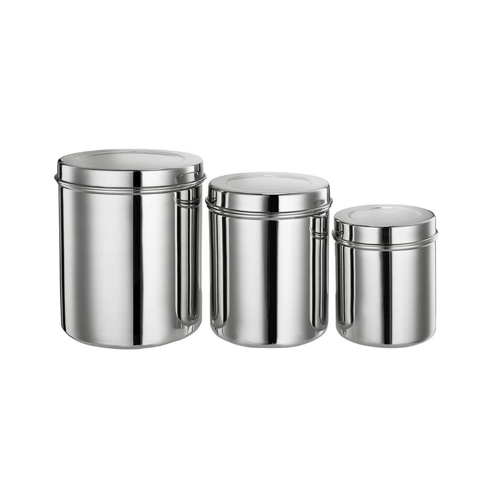 Stainless Steel Nested Container Set (Silver)
