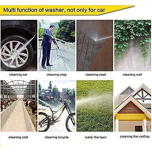 STARQ W8 2800W  280 Bar  Portable Heavy Duty High Pressure WasherCleaner  Red