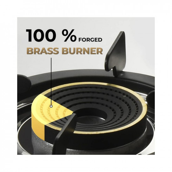 Sunshine Falcon Ultra Slim Stainless Steel Cooktop ISI Certified Manual Ignition 3 Burner Gas Stove 2 Years General Warranty