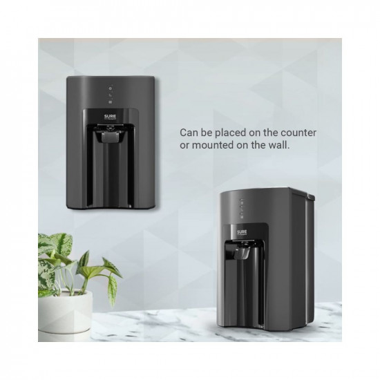 Sure from Aquaguard Delight NXT 6L Storage UV+UF Water Purifier,Suitable for Municipal Water(TDS Below 200ppm)|Eureka Forbes (Not Suitable for tanker or borewell water)