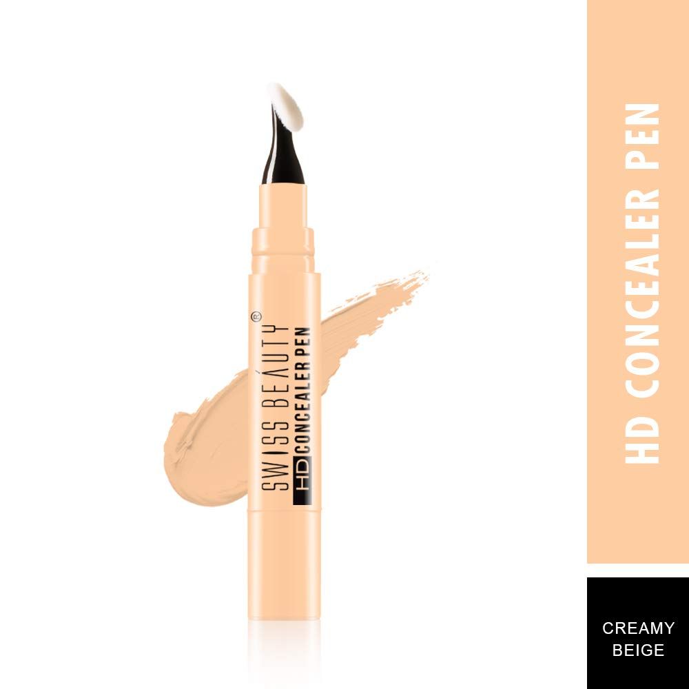 Swiss Beauty HD Concealer Pen Creamy Beige, 4ml