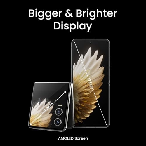 TECNO Phantom V Flip 2 Moondust Grey 8GB256GB  Strongest Flip Ever  4720mAh with 70W Charger  Advance AI Features  50MP OIS50MP Camera  69 120Hz AMOLED Main  364 AMOLED Cover Screen