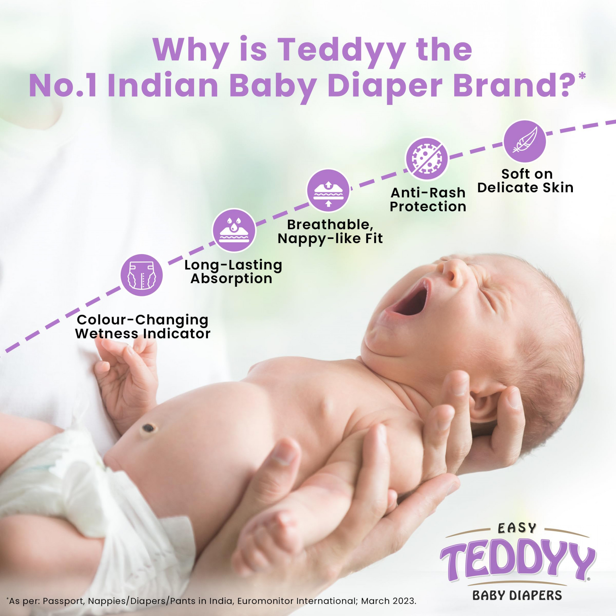 TEDDYY Baby Diapers Pants Easy Small 34 Count - S - Buy 34 TEDDYY Cotton Pant  Diapers | Flipkart.com
