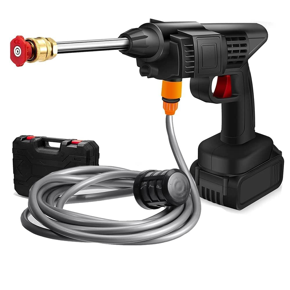 The Venti 48V Portable Pressure Washer withRechargeableCordless Pressure Washer GunHandheld Pressure Washer for CarCar Washer Gun Type 1- Single Battery