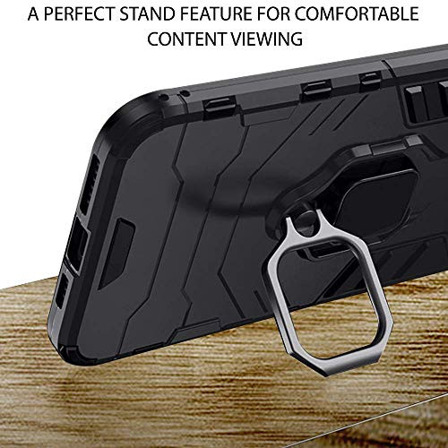 Buy UNILORD Vivo Y11 Red Polycarbonate 360 Protection Ring Holder Stand Case  D5 Tough Armor Bumper Back Cover Online at Best Prices in India - JioMart.