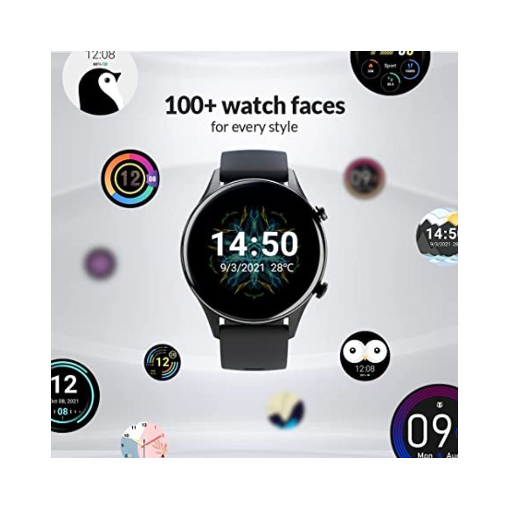 Titan Smart Pro Smartwatch with AMOLED Display, 5 ATM Water Resistance & Upto 14 Days Battery Life (Black)