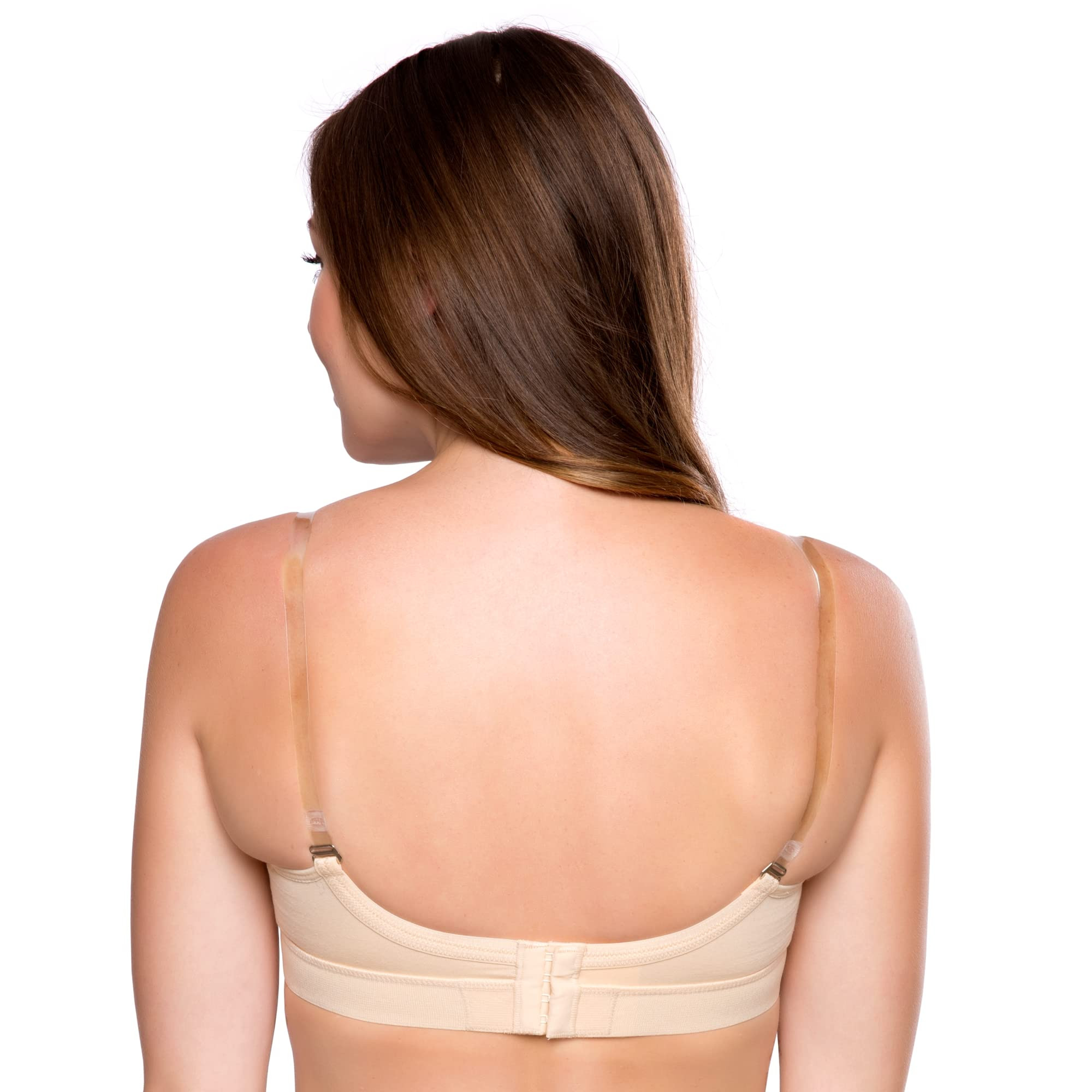 TRYLO ALPA Strapless Women's Bra Hoisery Cotton C-Cup Skin 44,Size 44C