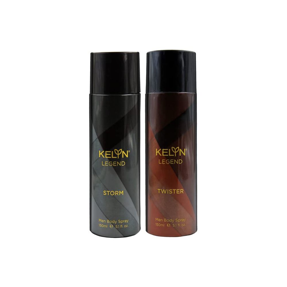 KELYN Body Spray for Men - Perfume - Deodorant Spray for Men, Combo Pack for Men - Long Lasting Deo - Scent for Men,