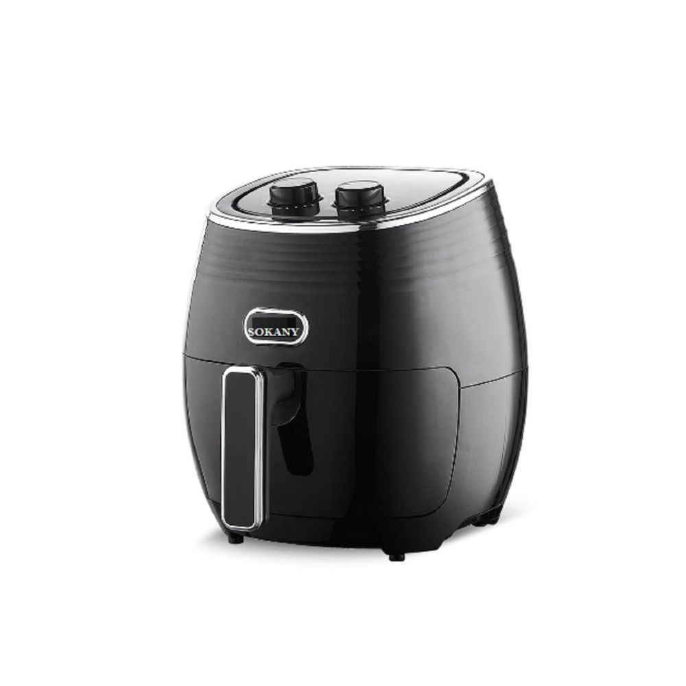 Pink pari Air Fryer 4 L Large Cooking Pan Capacity Convection oven Electric Fryer Toaster Dehydrator